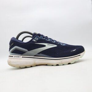 Brooks Ghost 15 Women's Size 9 AA Narrow Blue Gray Athletic Running Sneakers